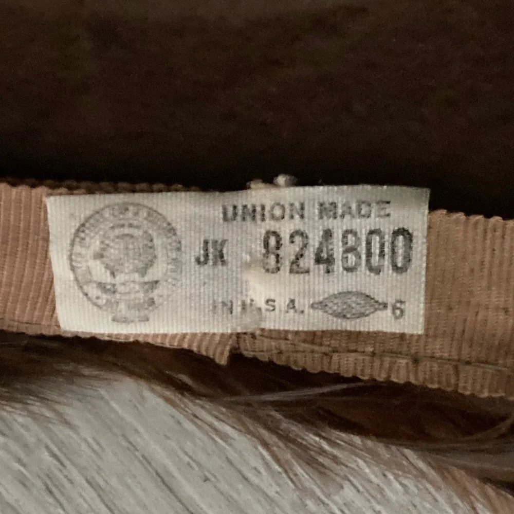 Pheasant Feather Pillbox Hat Union Made in USA Wire Support Felt Vintage Classic - Picture 6 of 7